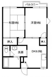 リゾンド小林Ⅰの間取り画像