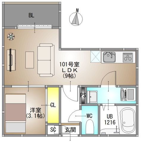 間取図