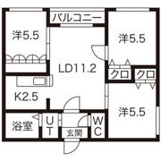 ヌーボ・ストリア澄川の間取り画像