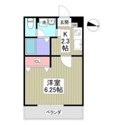 アレンヌ東千葉の間取り画像