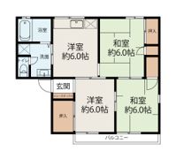 ガーデンパレスの間取り画像