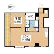 レジデンス杉村の間取り画像