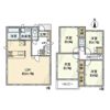 岸根町戸建の間取り画像