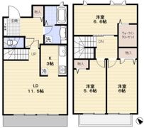 グラシア・フィス北寺尾 F棟の間取り画像