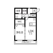 ラポール今沢の間取り画像