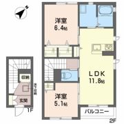 アルカンシェル樹の間取り画像
