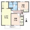 メゾン花巧房Bの間取り画像
