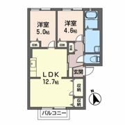 イーストベイの間取り画像