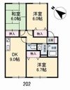 ヴィクトワール花岡 IVの間取り画像