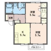 グランメールコートAの間取り画像