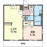 ヒラソールの間取り画像