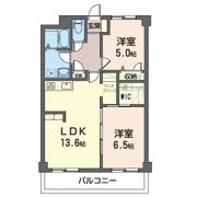 エスポワール Bの間取り画像