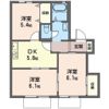 タウンコート Dの間取り画像