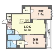 ロワゾーブルーの間取り画像