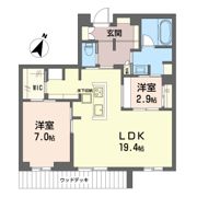 メゾン デゾールの間取り画像