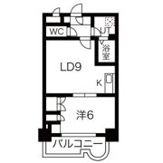 錦ハーモニービルの間取り画像
