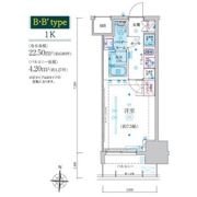 リヴシティ栄参番館の間取り画像