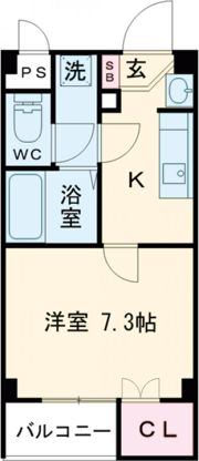 エフスタイル天美南の間取り画像