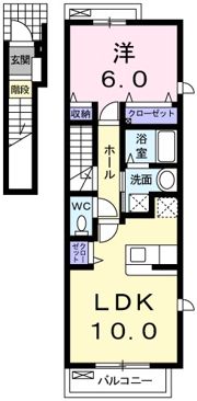 プリシラの間取り画像