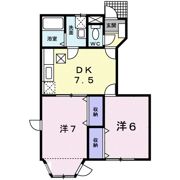 サンパティークⅠ番館の間取り画像