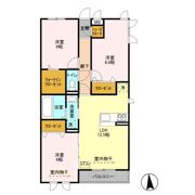 ゼピュロス学園の森 Mの間取り画像