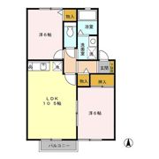 パティオの間取り画像