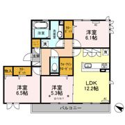 ﾛｲｼﾞｪﾝﾄﾊﾟｰｸｽ ﾚｲｸﾀｳﾝ Ⅱ Jの間取り画像