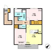 ロイヤルコート小倉の間取り画像