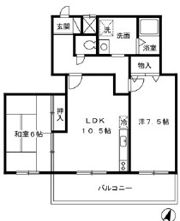 シルクトゥリー Aの間取り画像