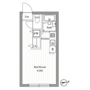 ZESTY東新宿の間取り画像