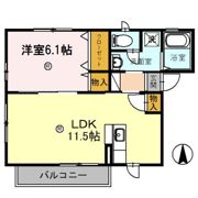 パル上野の間取り画像
