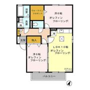 メゾン･トモトール A/Bの間取り画像