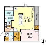 U-リッチ トリシアの間取り画像