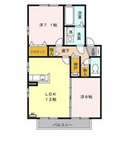 メゾン・ド・ミルの間取り画像