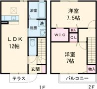 グラニューピースの間取り画像