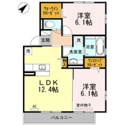 アンジュールの間取り画像