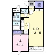 ヒルズ桜坂の間取り画像