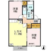 プレミール竹松本町の間取り画像