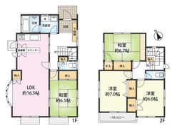 今泉2丁目貸戸建の間取り画像