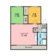 グリーンティアラⅡの間取り画像