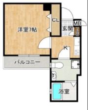 C-ARK kobe westの間取り画像