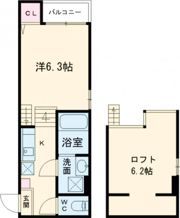 ピースフル姫島の間取り画像