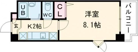 スマートコート南草津の間取り画像