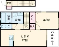 k-ideal荒尾ⅢAの間取り画像