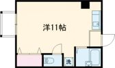 HISUビル平和通の間取り画像