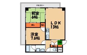 カサ・ローゼ浜乃木PartⅢの間取り画像