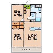 ロワジールの間取り画像