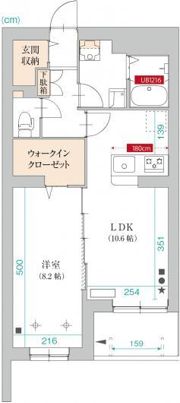 シャンデルブの間取り画像