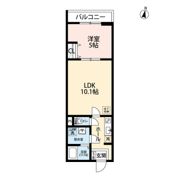 エクセラン柴崎町の間取り画像