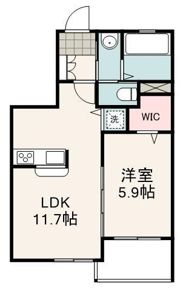 CREST鷹匠の間取り画像